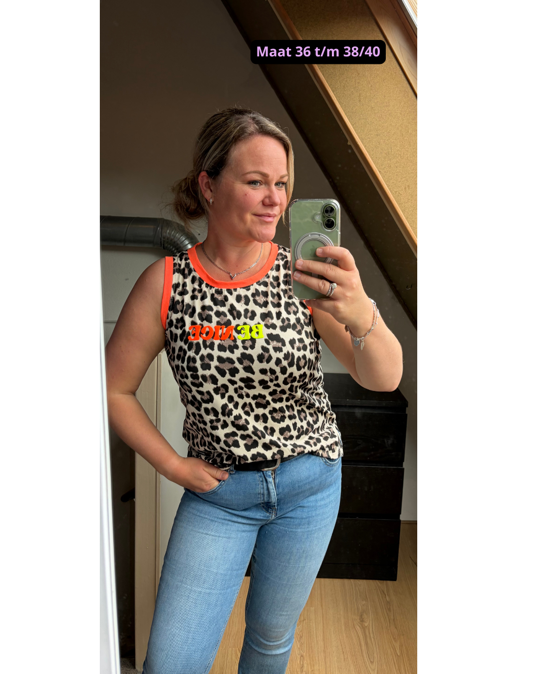 Top Be Nice oranje