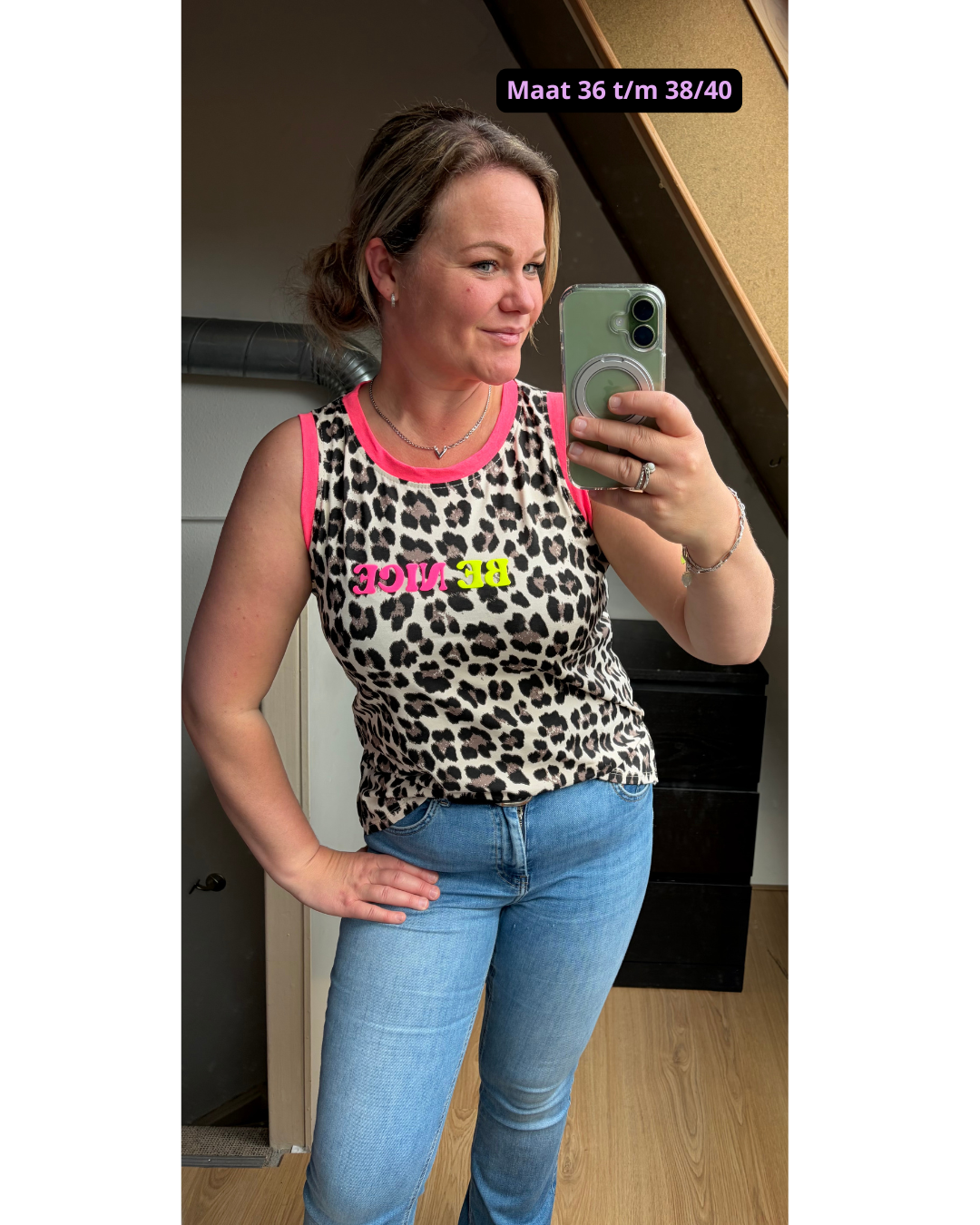 Top Be Nice Roze