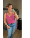 Top Sparkle Fuchsia