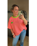 Shirt Neon Roze/ Koraal