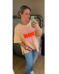 Shirt Oui oui geel/roze