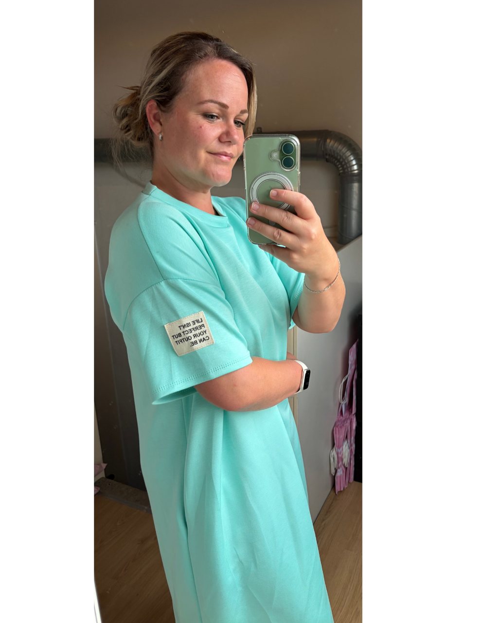Jurk life turquoise