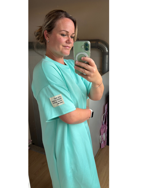Jurk life turquoise