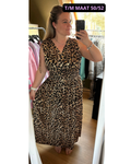 Panter Maxi Dress Bruin