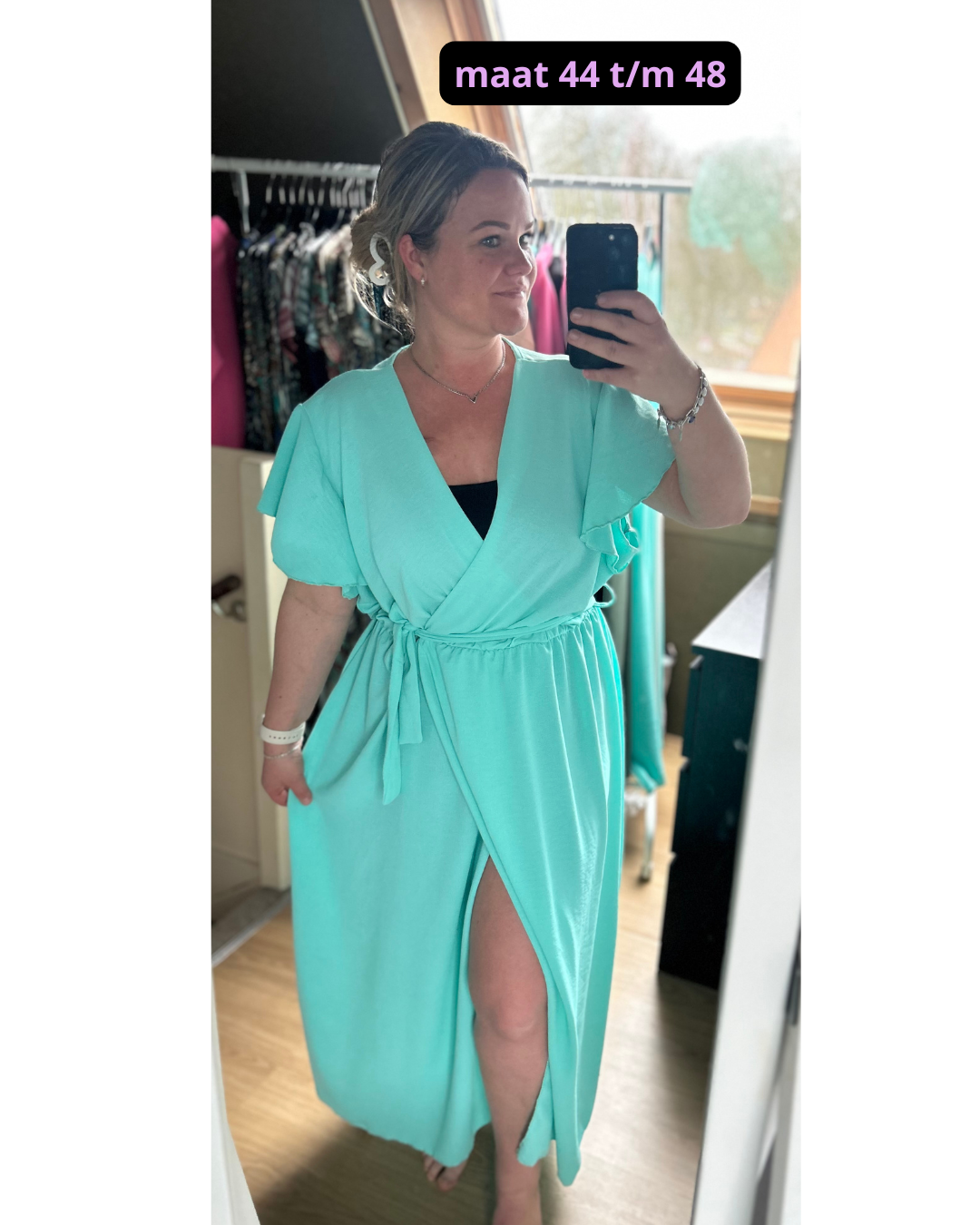 Nova Dress Turquoise