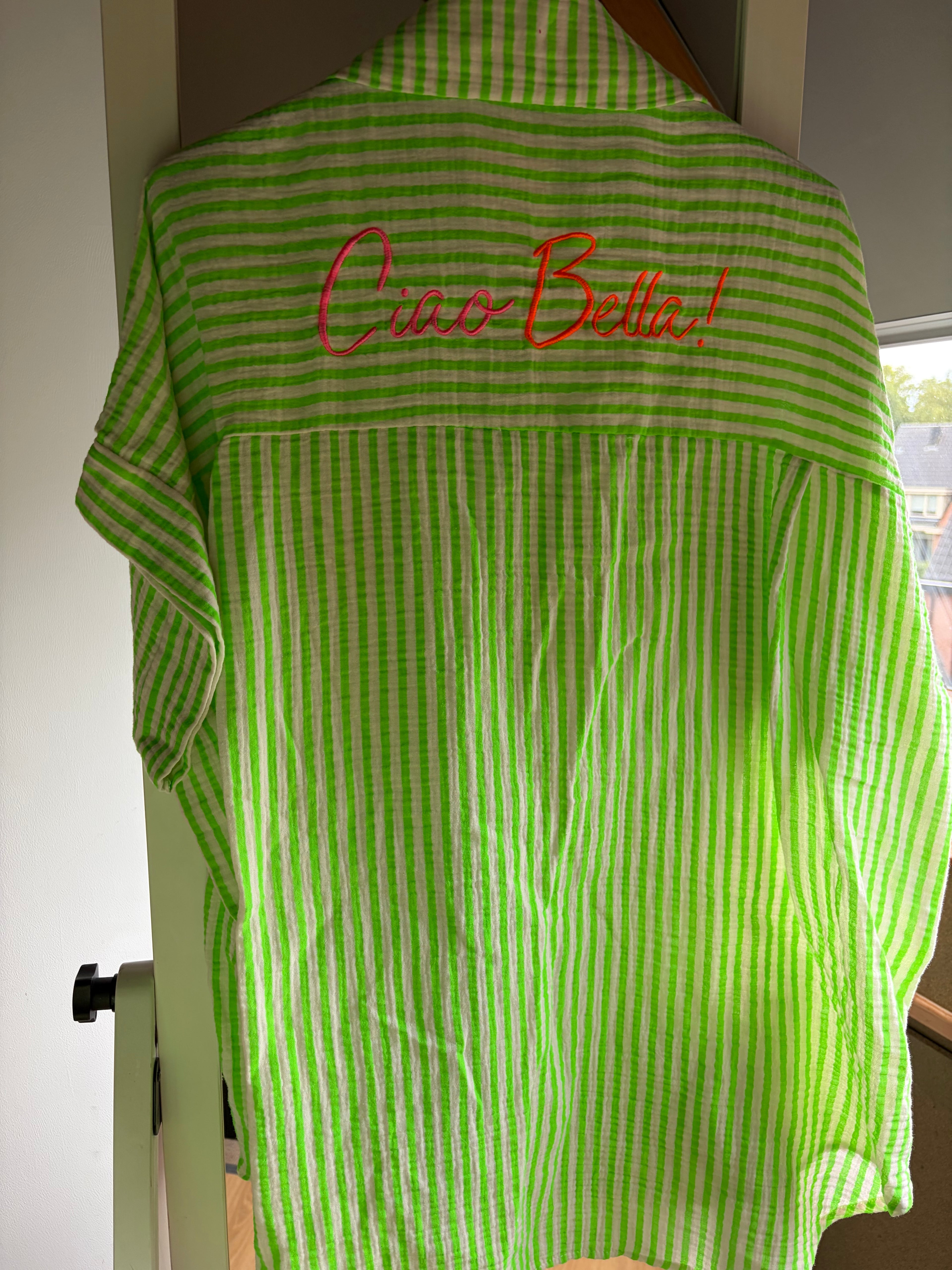 Blouse Ciao Bella neon groen