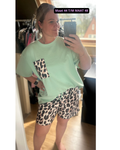 Leopard Lounge Set mint