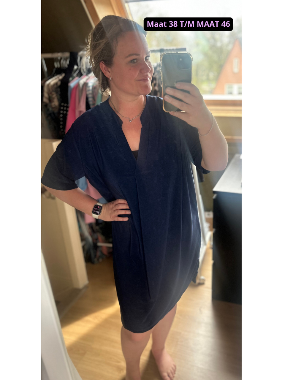 Noa Dress/Tuniek Navy