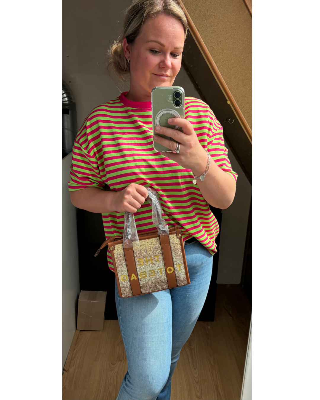 Tote bag Bruin maat S
