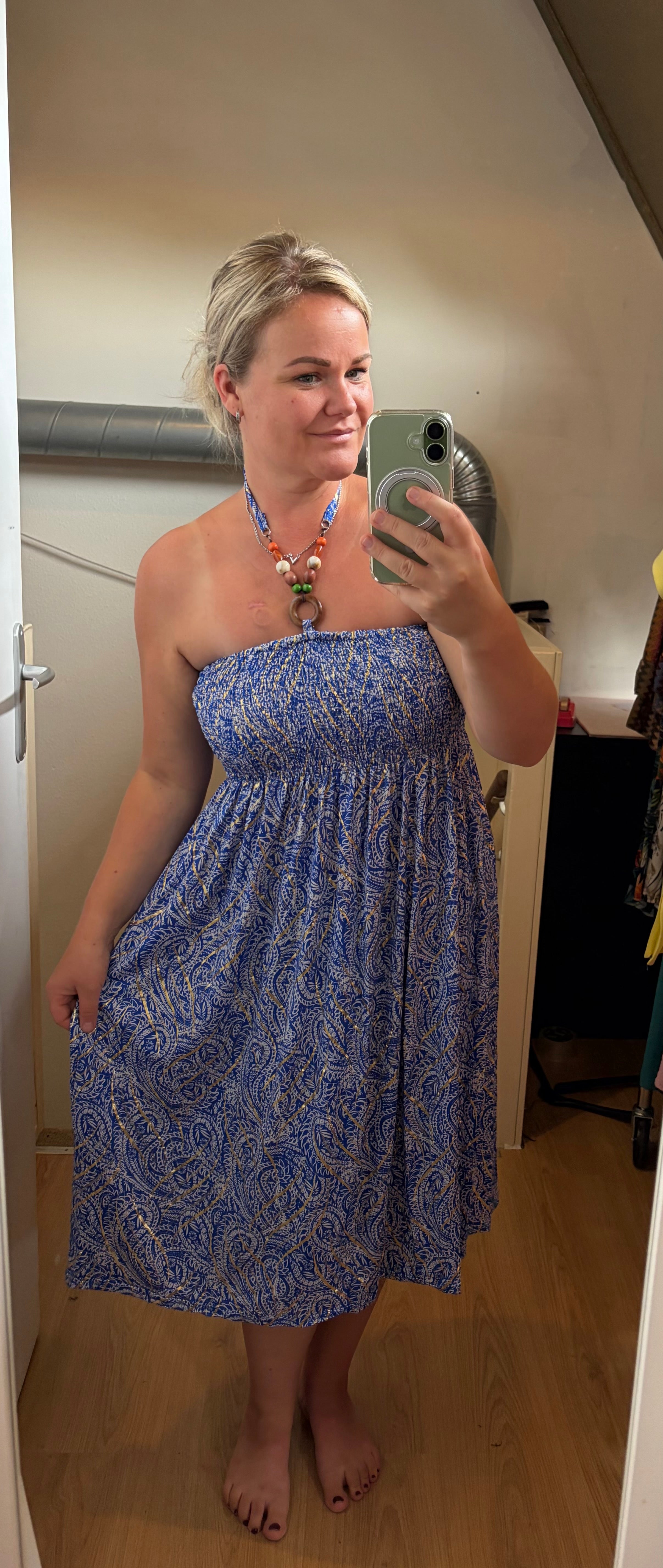 Magic Strapless jurk VJ013-1