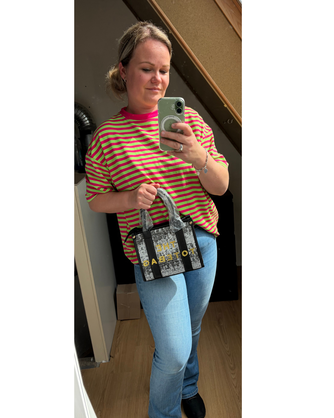 Tote bag zwart maat S