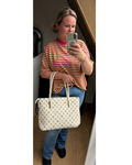 Tas LV Maat XL Beige