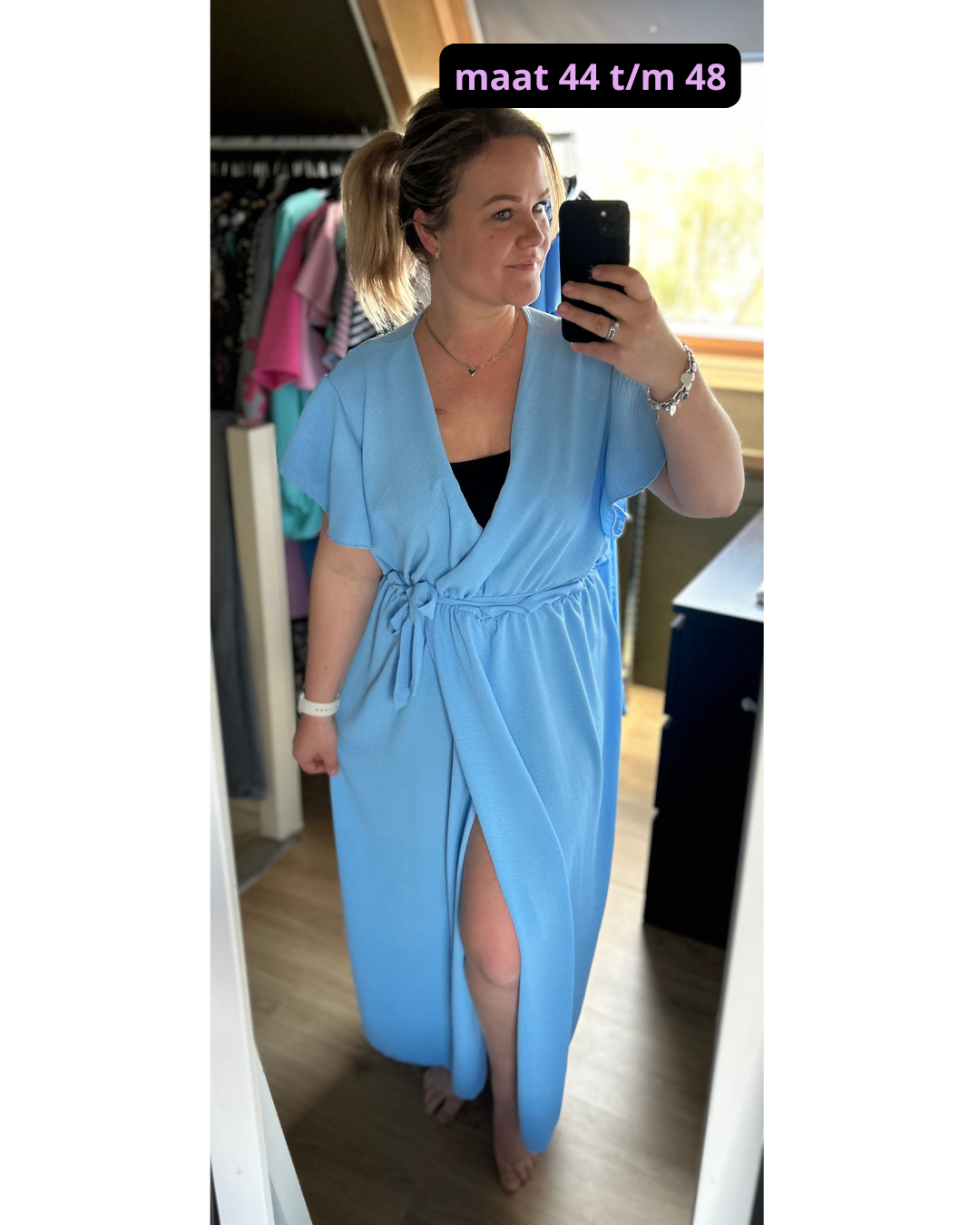 Nova Dress blauw