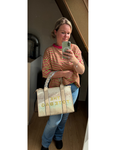 Tote Bag Beige Maat XL