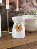 Waxbrander Blossom oranje/perzik