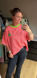 Shirt Neon Roze/lichtroze