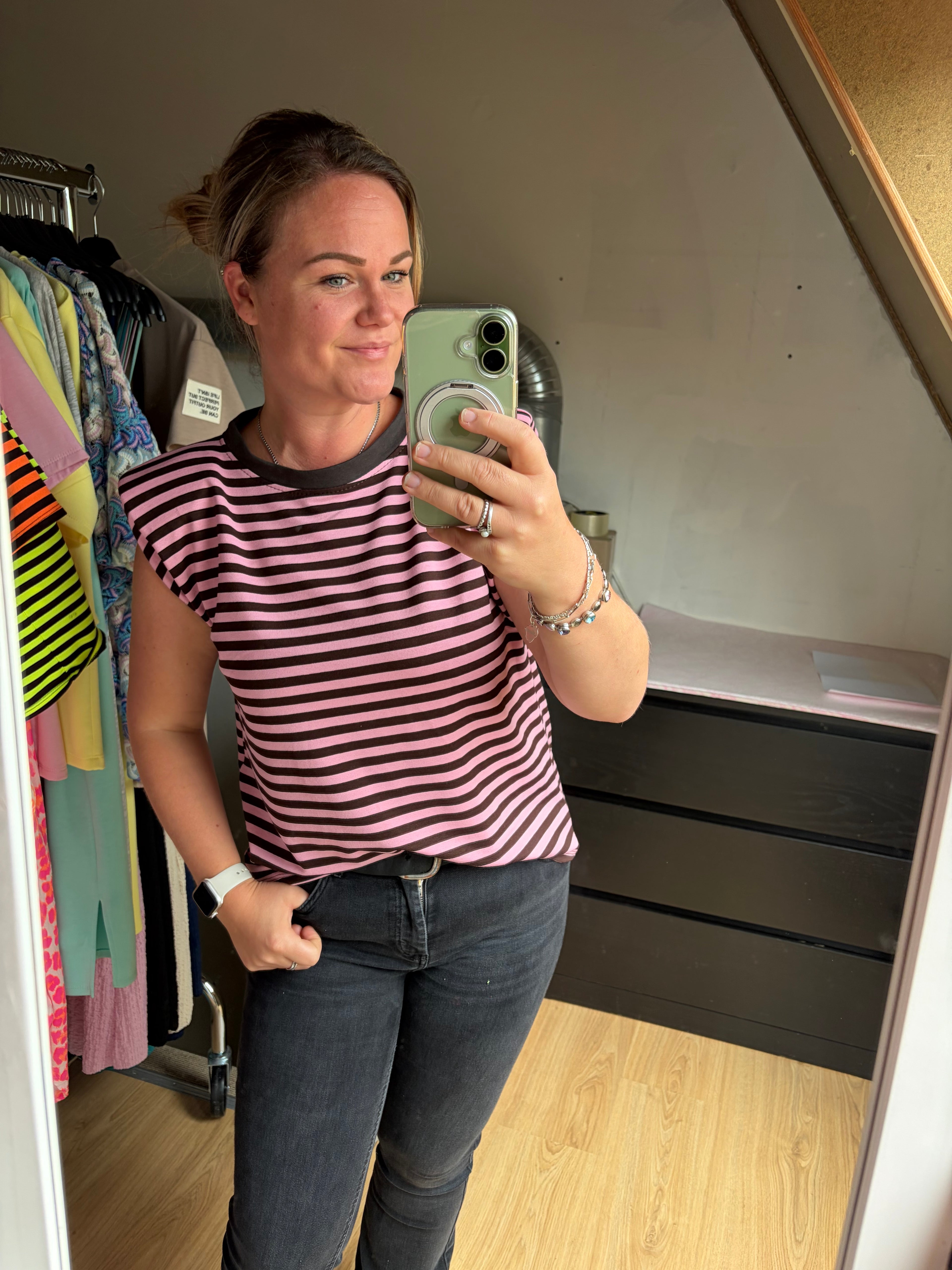 Top Liv roze/bruin