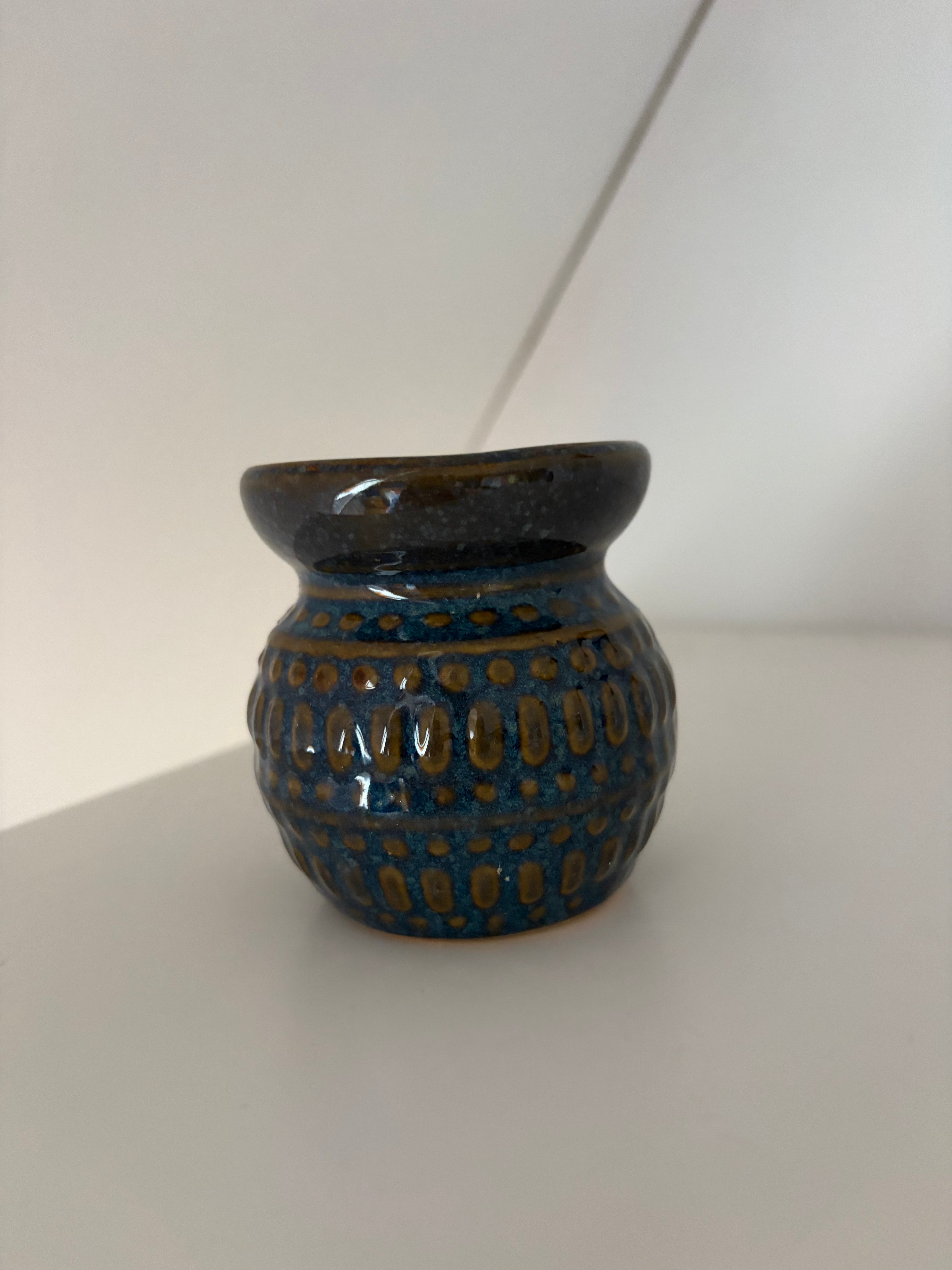 Waxbrander Nola - Small Donkerblauw